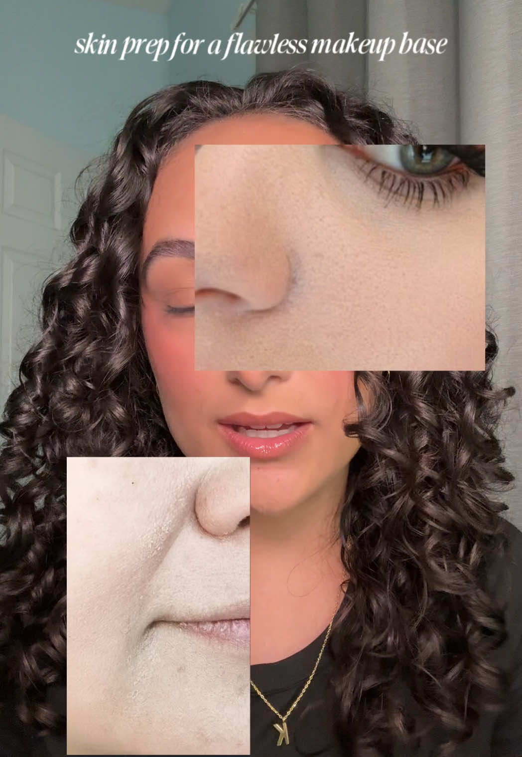Here’s my step by step skin prep routine! Skin prep is key to a flawless base 👏 #skinprep #flawlessmakeup  @Good Molecules @DALBA @Charlotte Tilbury @rhode skin @Evian Facial Spray 