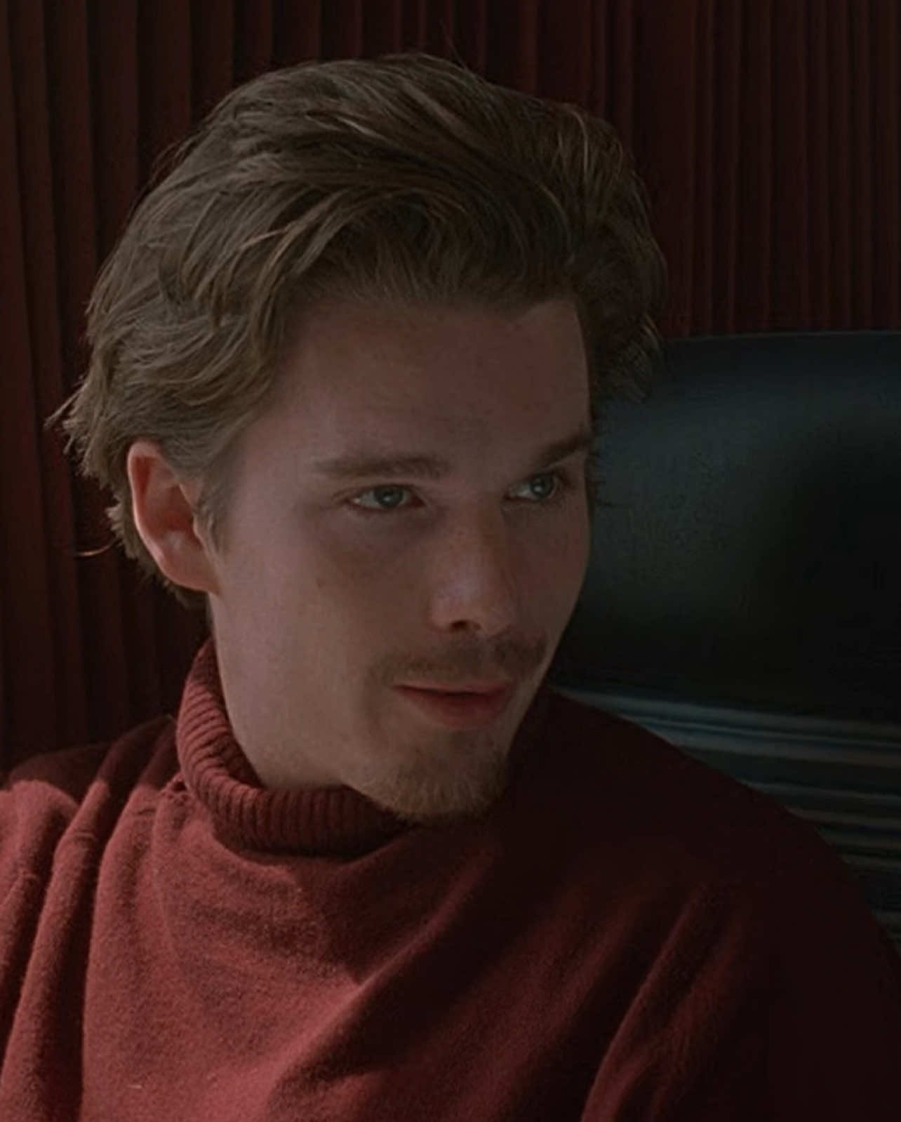 Now they’re the German couple on the train #beforesunrise #beforesunset #beforemidnight #ethanhawke #juliedelpy 