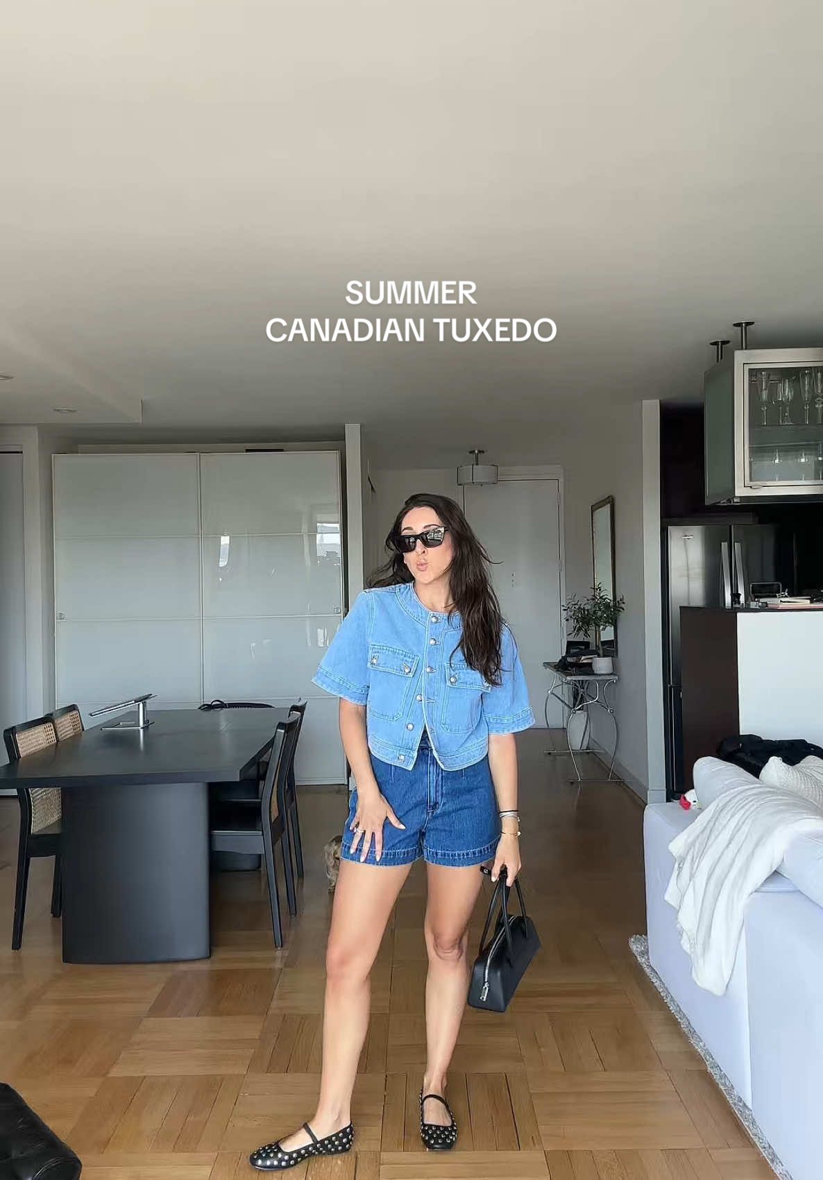 NYC easy spring/summer look! #denimondenim #summeroutfit 