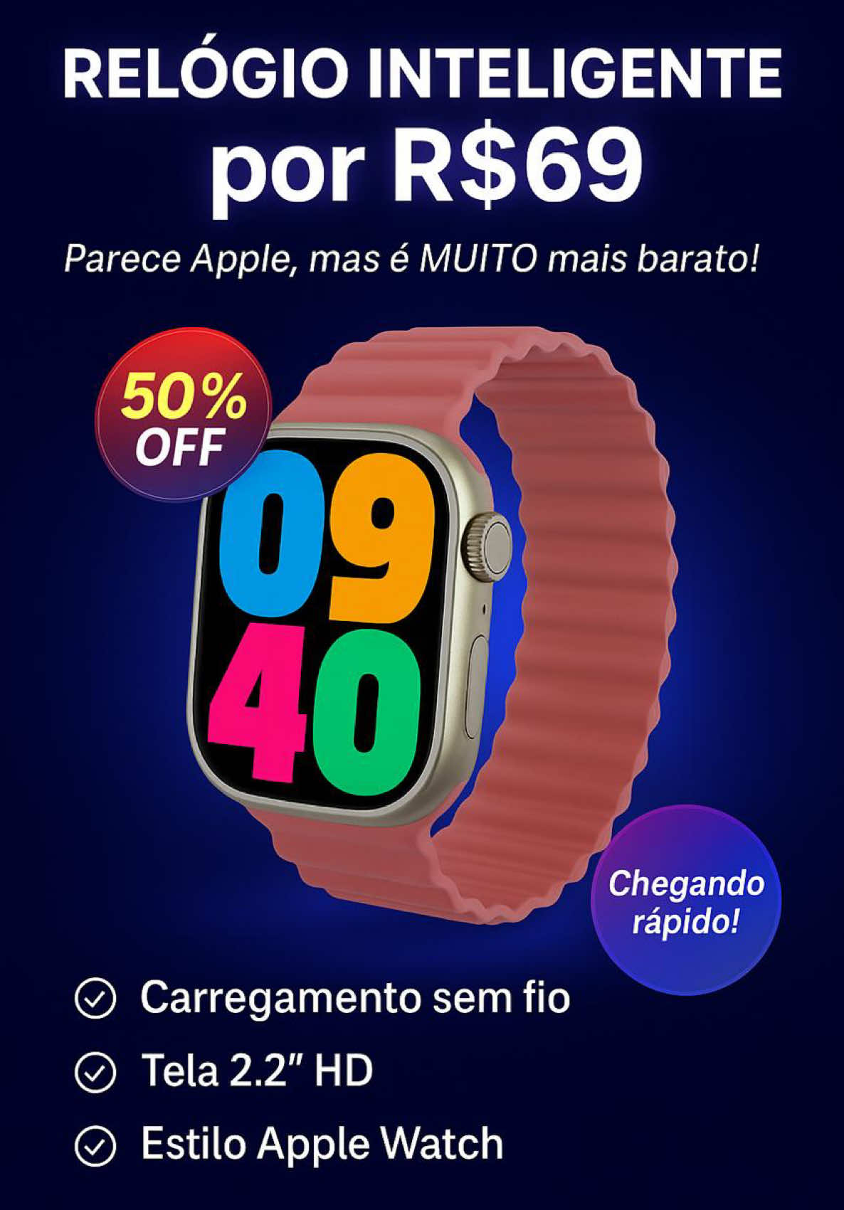O mais novo relógio inteligente IWO Série 9 T10 UT2 de 2,2 polegadas com carregamento sem fio #FYP   #TikTokBrasil   #ParaVocê   #Estourado   #Viral   #TikTokTech   #OfertaImperdível   #DicaTikTok   #TopDoMomento   #compreinotiktok 