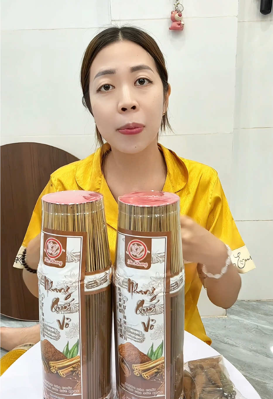 Nhang quế sạch #thythongtha #nhang #nhangque #hương 