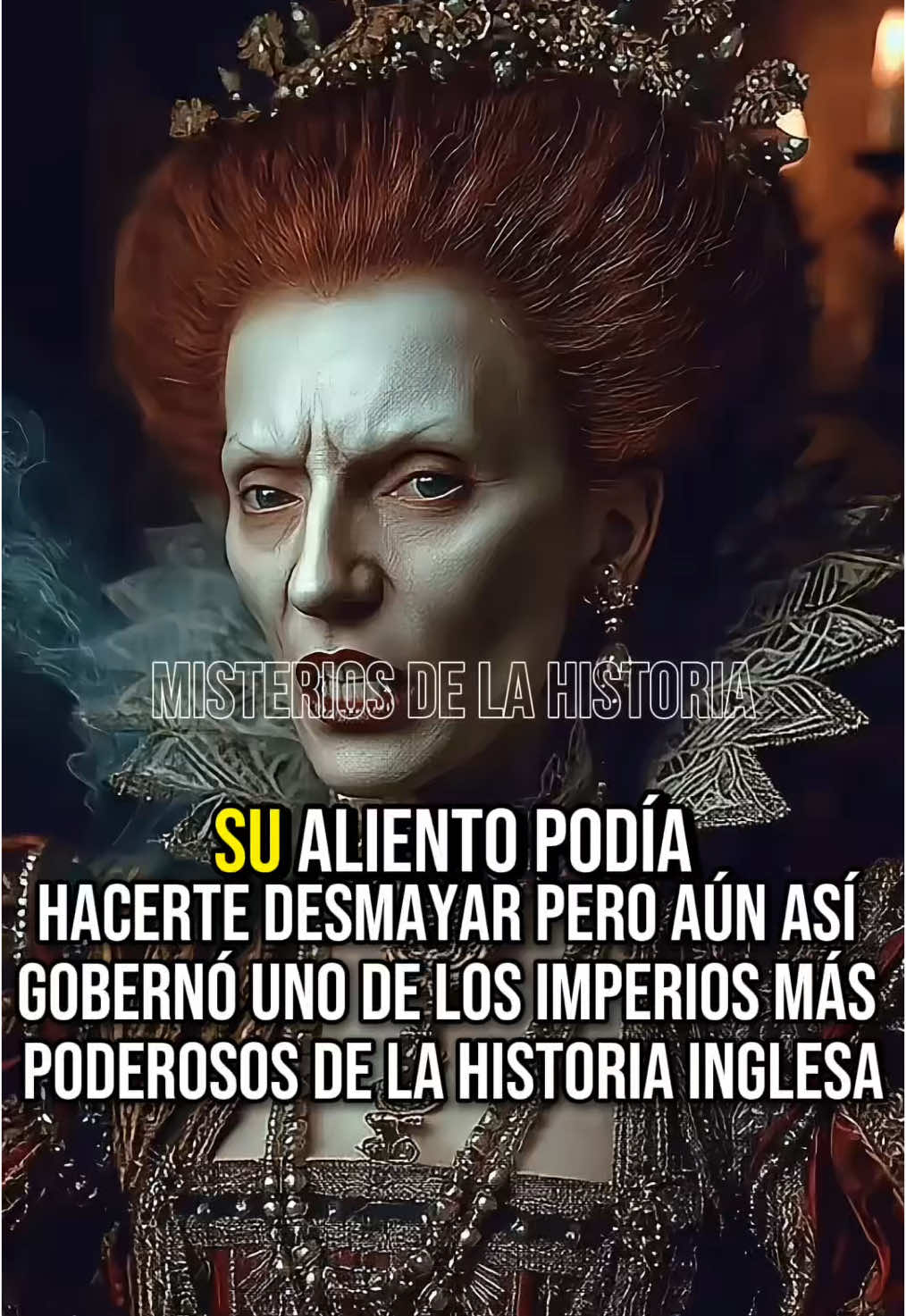La reina Isabel I era símbolo de poder e inteligencia, pero su higiene dejaba mucho que desear.  #queenelizabeth #reinaisabel #historia #englandhistory #renacimiento #misterios #misterio #fyp #viral 