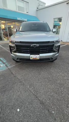2025 Suburban 4WD RST, Exterior Sterling Gray Metallic, Interior Jet Black / Victory Red, Engine 5.3 ECOTEC3 V8, Transmission 10-Speed. #dmv #carsales #waldorf #newyork #ypf #dmvcars #washingtoncommanders #baltimoreravens #notth #south #east #west #chevyowners #northcarolina #