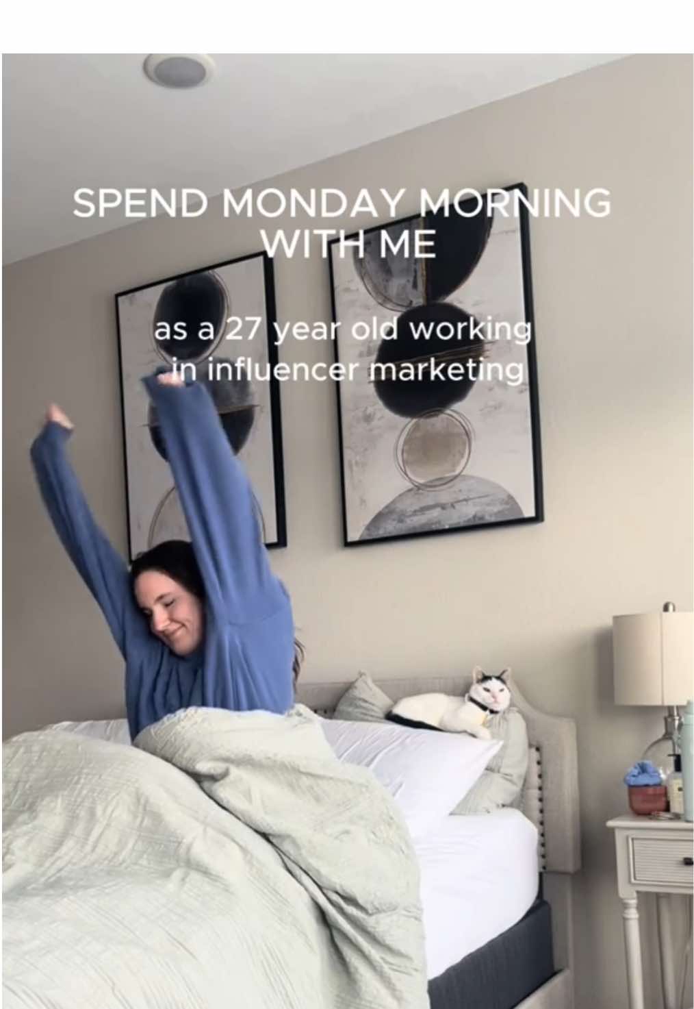 love monday mornings 🥰 #morningvlog #grwm #morningroutine 