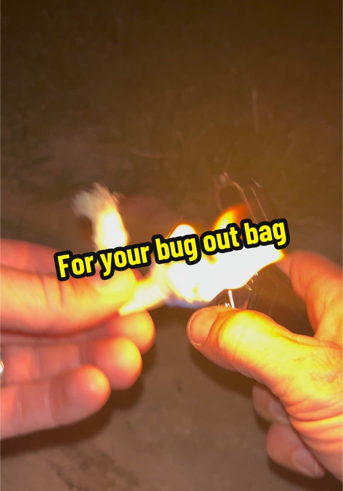 Your bug out bag has room for these, an asset for critical situations. These fire plugs by @Black Beard Fire are wind proof, water proof and last for 30 years. Get ya some! #bugoutbag #survival #firestarter