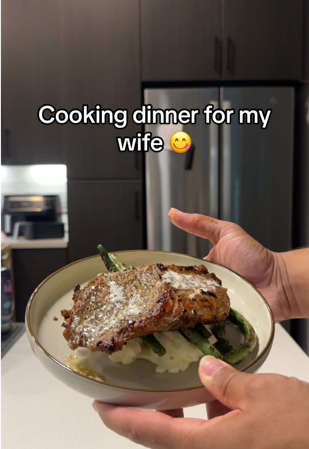 Making my wife her favorite dish by me 😋 #marriedlife #cooking #fyp 