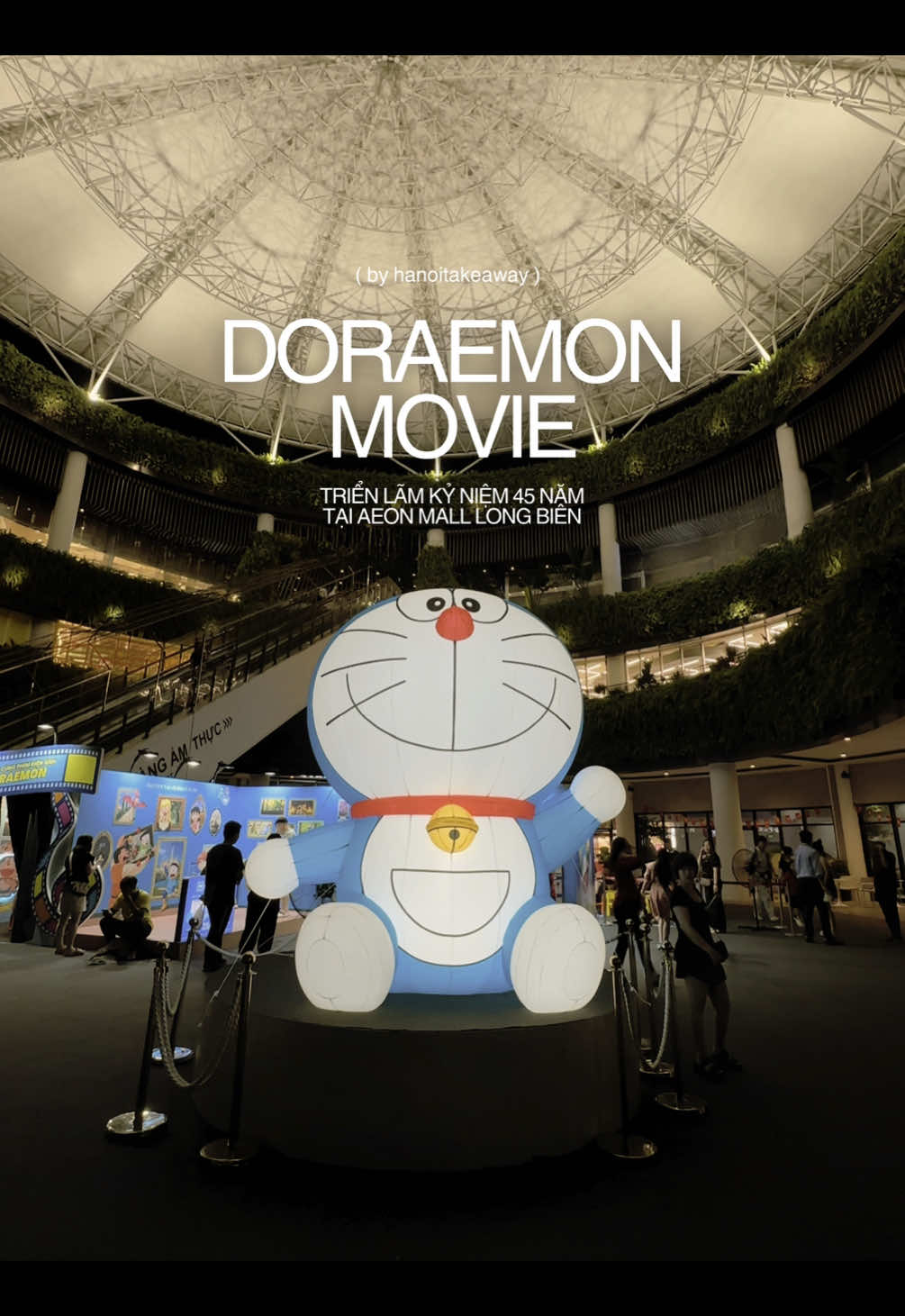 TRIỂN LÃM DORAEMON TẠI HÀ NỘI KỶ NIỆM 45 NĂM RA MẮT DORAEMON MOVIE  📍 Dome Aeon Mall Long Biên ⏰ 10:00 - 22:00 - đến hết 1/6/2025  #hanoi #hànội #gallery #doraemon #trienlam #trienlamnghethuat #MemeCut #Meme #MemeCut 