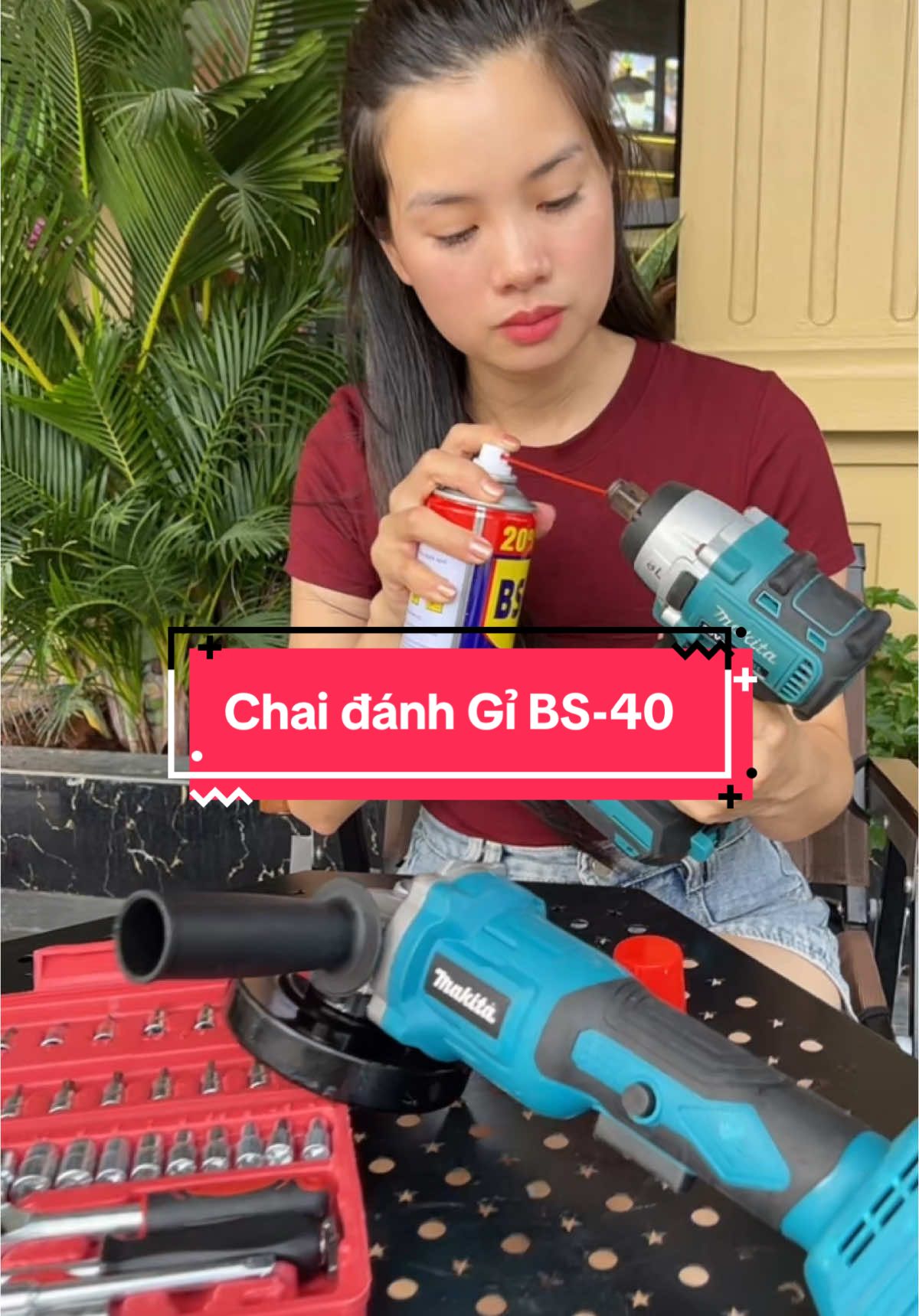 Chai Đánh Gỉ BS-40 #thanhmai92 #chaidanhgi 