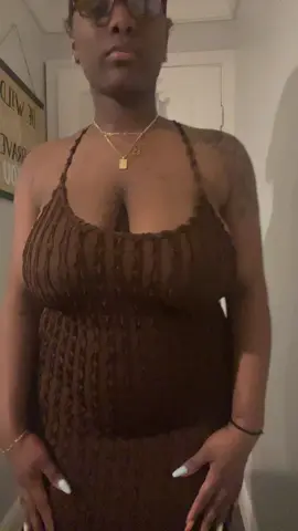 Don’t mind the quality my LED light turned off 💔 #vacationdress #blackgirlfashion #affordablefashion #clothinghaul #summerdress #fashioninspoforyou 