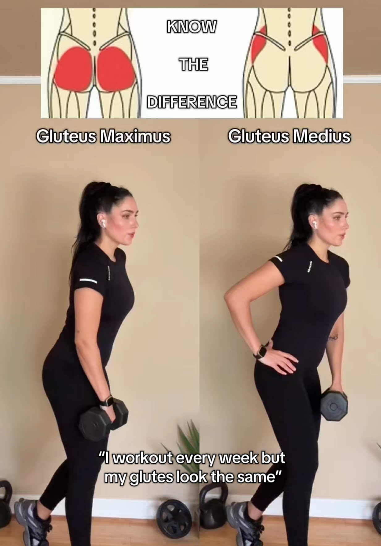 One tweak in your form can double your progress 🍑 Save it for your next lower body workout 😎  #glutes #legs #lowerbodyworkout #GymTok #gymgirl #fypシ 