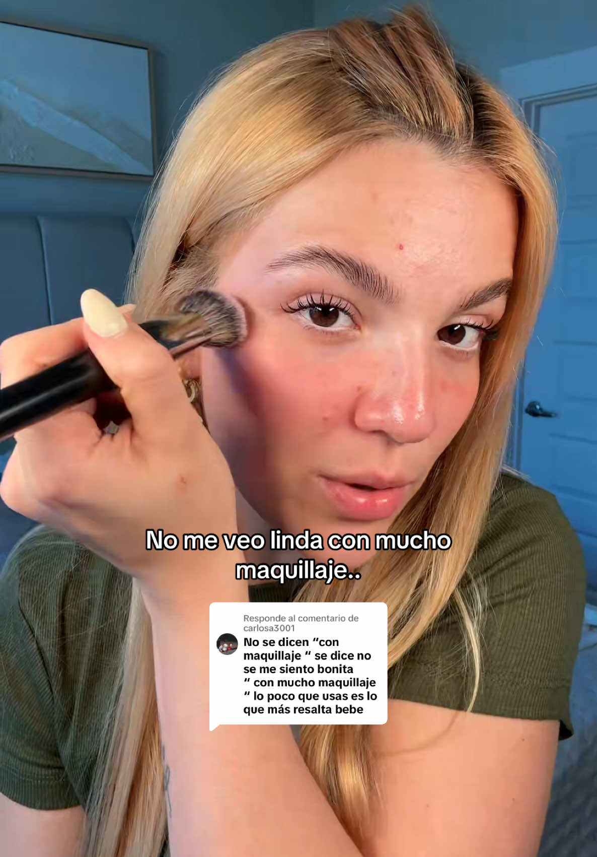 Respuesta a @carlosa3001 #maquillaje #maquillajenatural #makeupnomakeup 