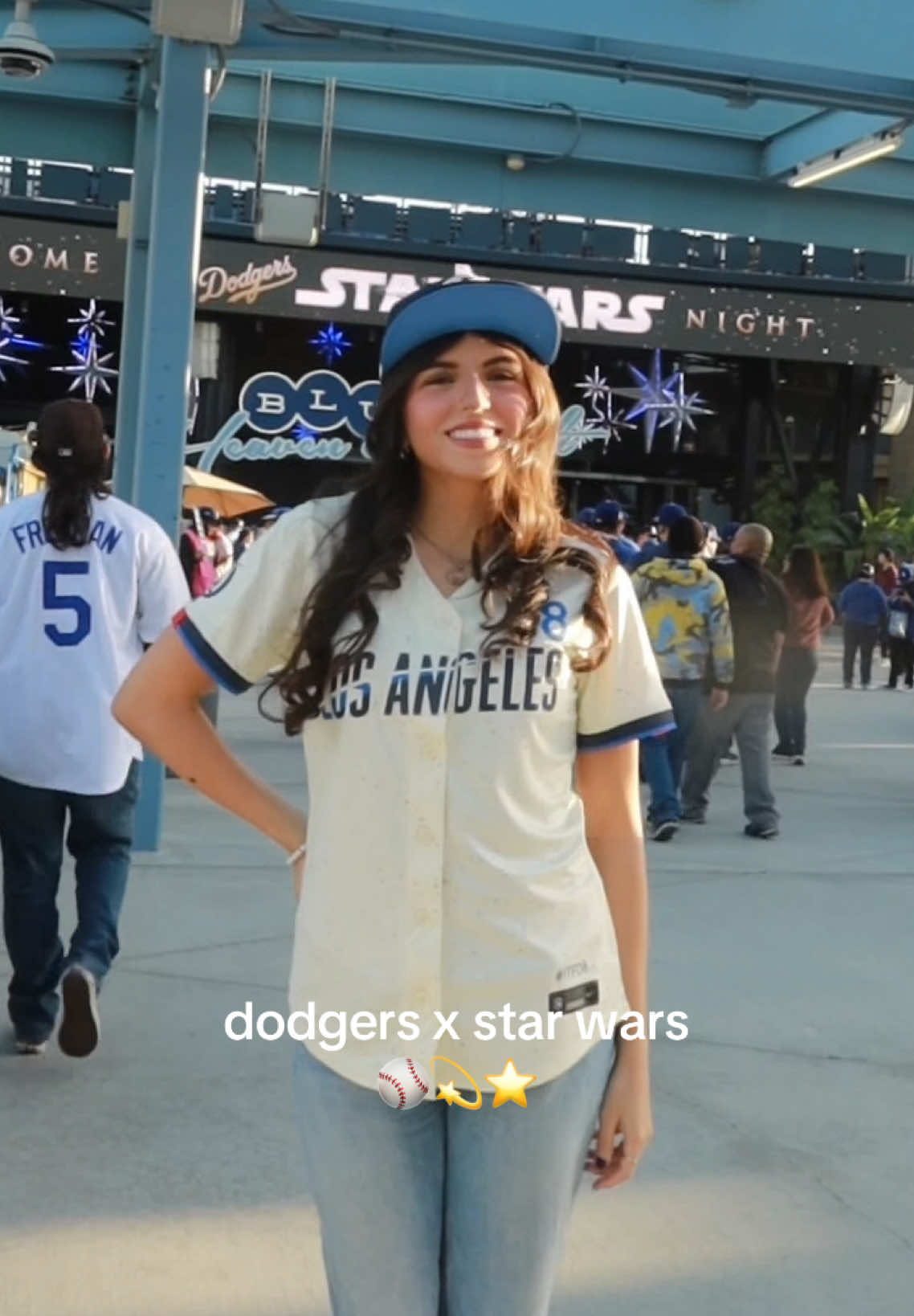 2 of my favorite things 💙 #dodgers #MLB #starwars #fyp 