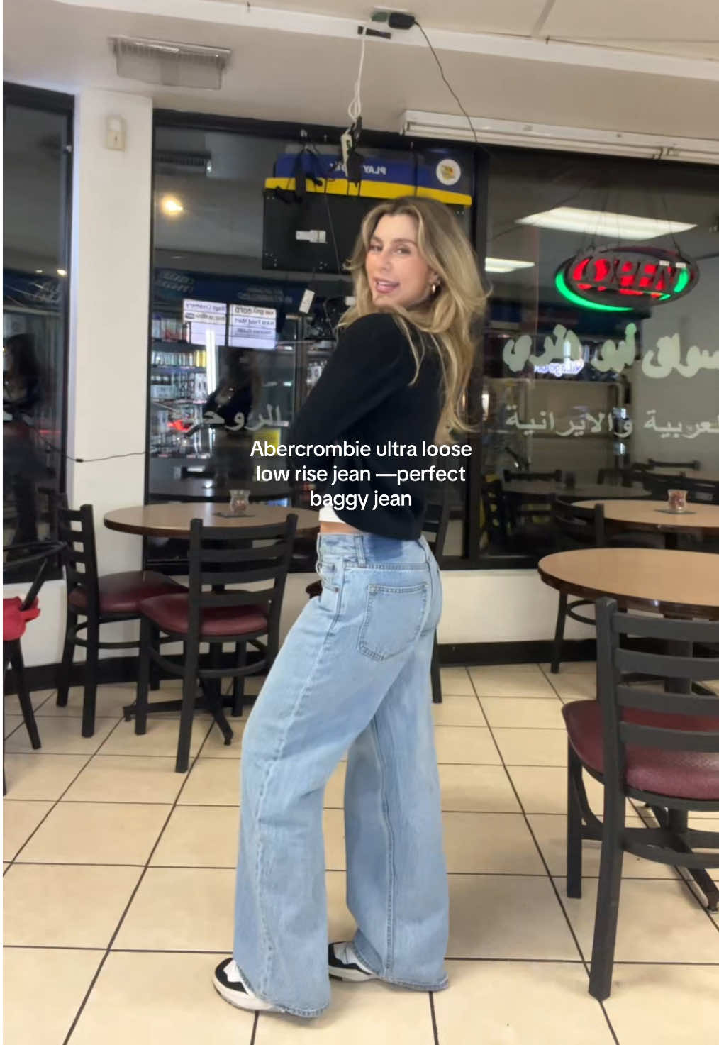 I think get your true size; I got size 24 #abercrombie #abercrombiejeans #ultraloosejeans @abercrombie #lowrisejeans #baggyjeans 