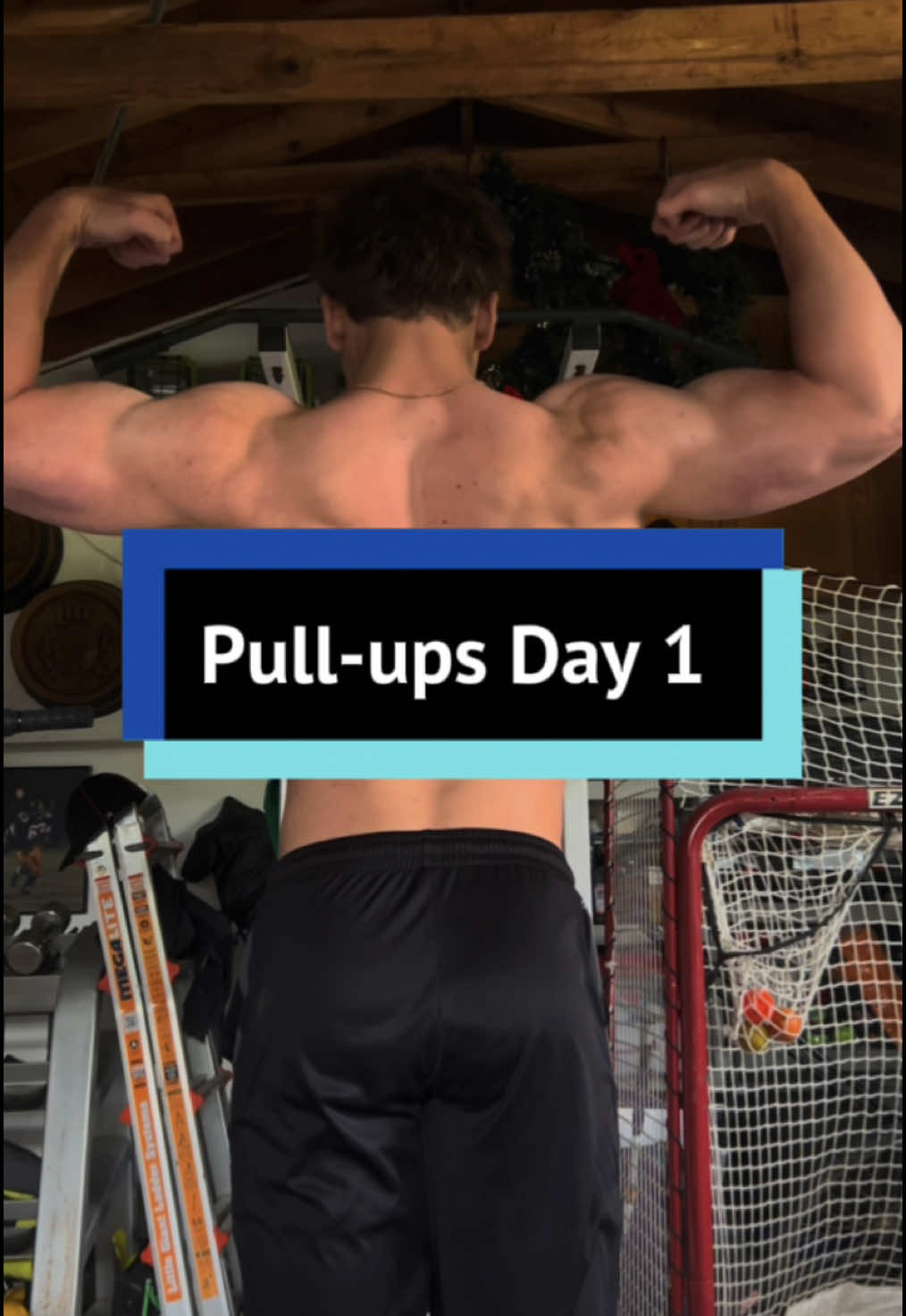 14 to start it off #fyp #fypシ #viralvideo #gym #GymTok #trend #aesthetic #day1 #back #pullups #goku 