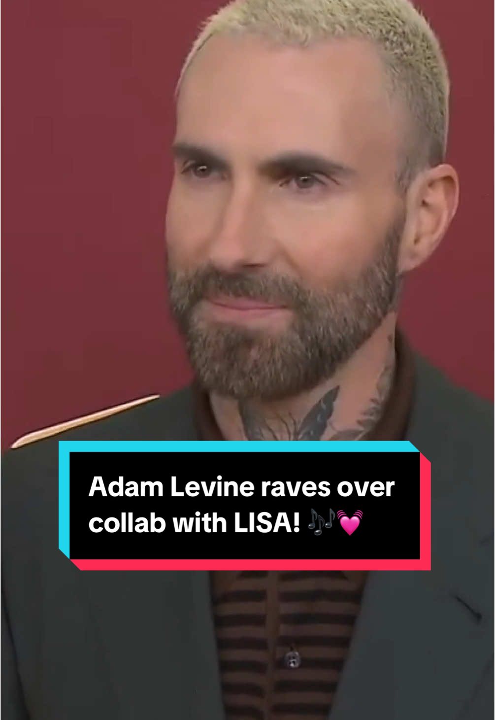 Adam Levine reacts to the success of Maroon 5’s song “Priceless” with LISA — both he and wife Behati Prinsloo are big fans of hers! 🥰🎶 #lisa #lalisa #maroon5 #adamlevine @Adam Levine @Maroon 5 @LISA 
