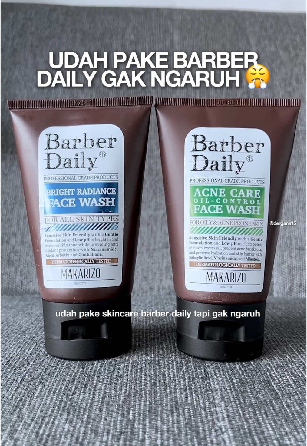 KORBAN BARBER DAILY ! So pasti GLOWING MAX ! Gas sikattt 🔥 #barberdaily #skincarecowok #skincarepria #sabunmuka #dergans15 