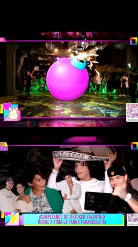cumpleaños de tiktoker Valentino resumen en amor y fuego 😸#entretenimiento #farandula 