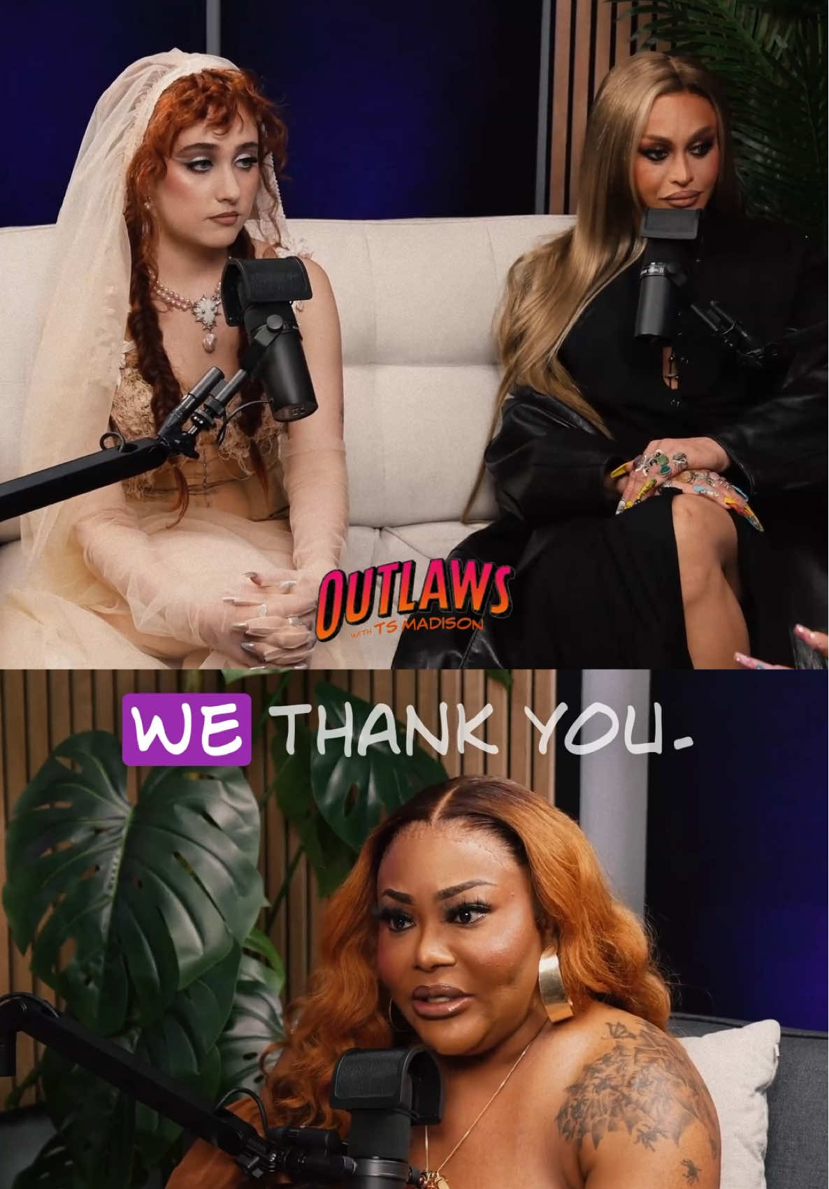 Thank you, niece. Join @chappell roan and @Sasha Colby for family time on “Outlaws” with @Ts Madison at MIDNIGHT PST. Platform the dolls.  #tsmadison #chappellroan #sashacolby #iheart #podcast #queermedia #holdingspace 