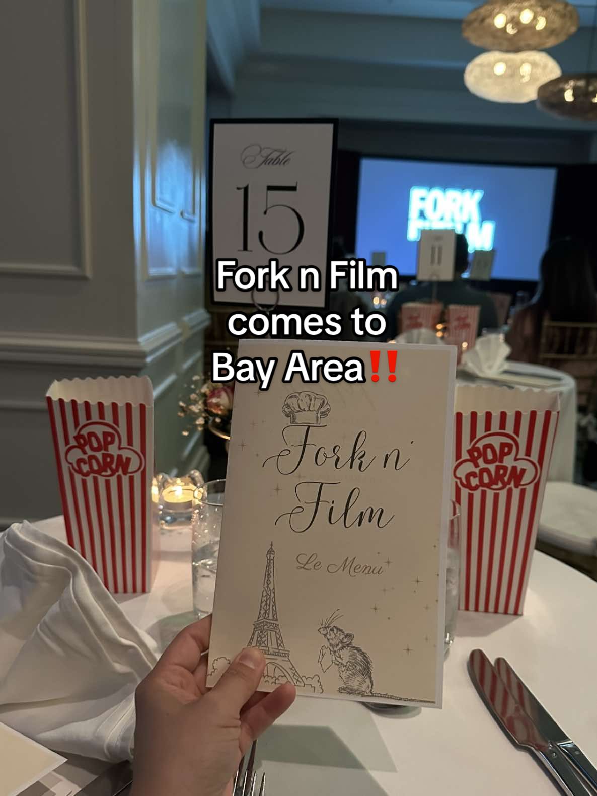 Fork n Film Ratatouille immersive dinig experience is now in San Francisco!! 10/10 great experience they accommodate for any food allergies as well!! #foodreview #foodtiktok #forknfilm @Fork n’ Film #sanfrancisco #sffoodie #bayareafood #bayareafoodies #thingstodo #CapCut 