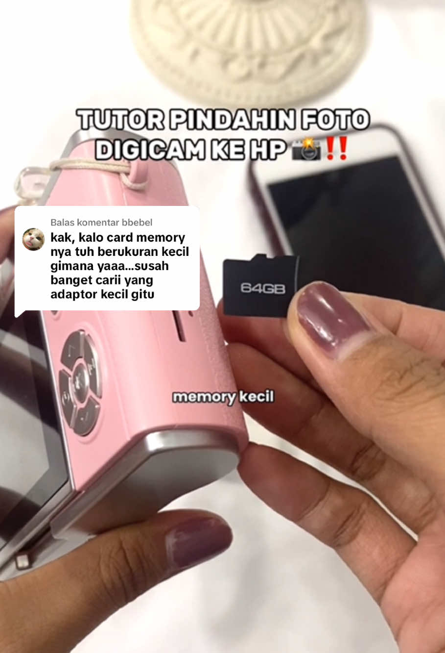 Membalas @bbebel  memo kecil pake card reader yg 2in1 👀 #cardreader #memory #digicam 