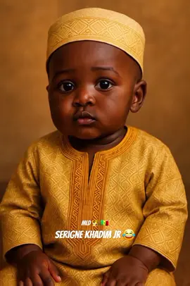 Serigne khadim mbacké Jr 🤣 #baby #ia #serignekhadimmbacke #viralditiktok 