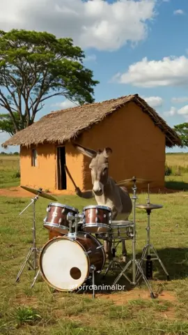 Animais tocando forro, marra de bandid❤️ @Ellen Nery Oficial  #animals   #forro  #satisfying
