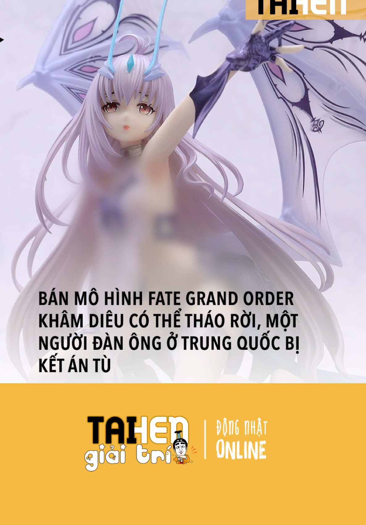 Bán mô hình Fate Grand Order khâm diêu có thể tháo rời, 1 người đàn ông ở Trung Quốc bị kết án tù #taihennet #taihengiaitri #tintucnhatban #nhatban #tiktoknews 