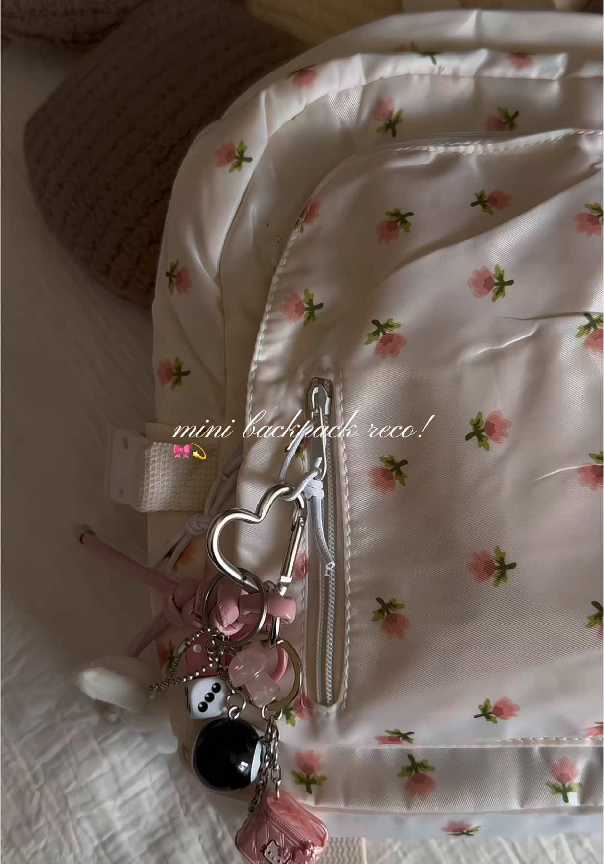 Replying to @rei mini backpack reco 🌷💫 #backpack #minibackpack #bag #backpackforschool #schoolbag #minibag #unibag #fyp #trending #viral 
