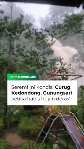 Medeni ya nek tes udan 😱😱 📍 Curug Kedondong, Gunungsari Karanggayam 🎥 tohirin016 #fyp #kebumen 