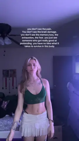 looking healthy is my most convincing lie 