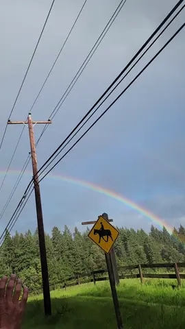 #rainbow #hype #onceinalifetime 