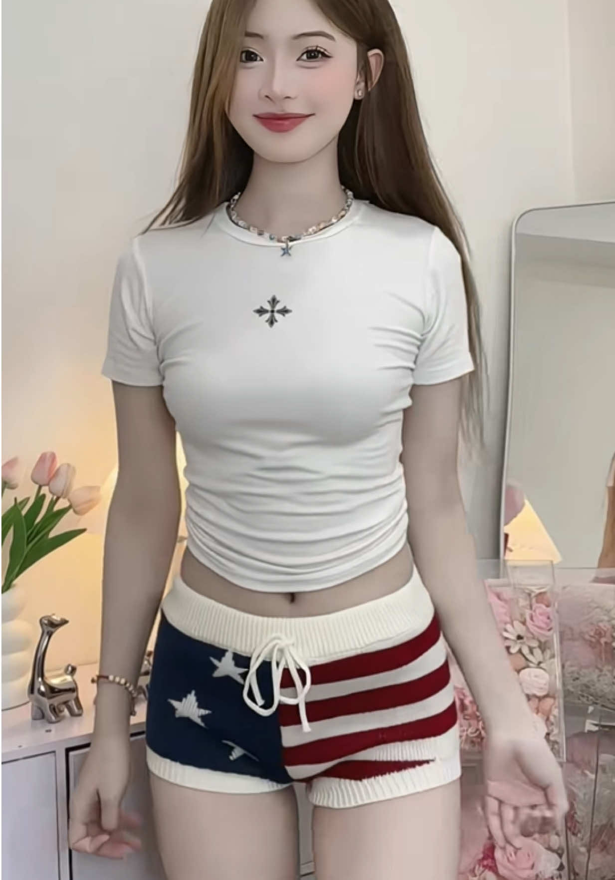 Quần short len dệt kim cao cấp #fyp #xh #outfit #xuhuongtiktok #thoitrangnu #quanshort 