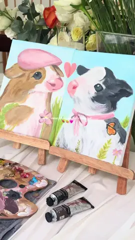 our matching cows 🐄🩷 @Jujujucloe ⋆𐙚₊˚⊹♡  📍@Loom Atelier 