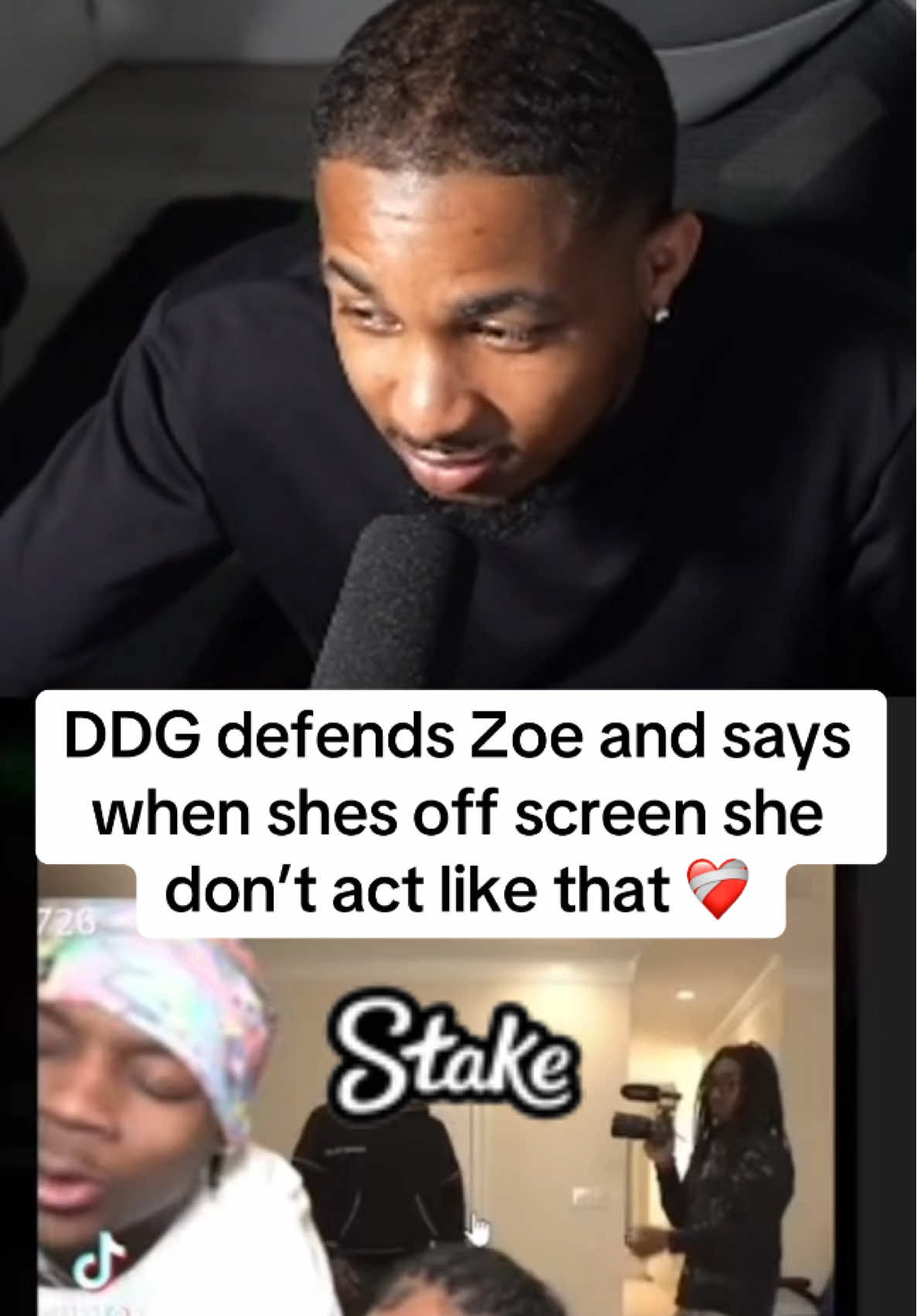 DDG defends Zoe and says when shes off screen she don’t act like that ❤️‍🩹 #ddg #zoespencer #fypシ゚viral #viral #trending #fouryoupage #fyppppppppppppppppppppppp @DDG @Zoe Spencer 
