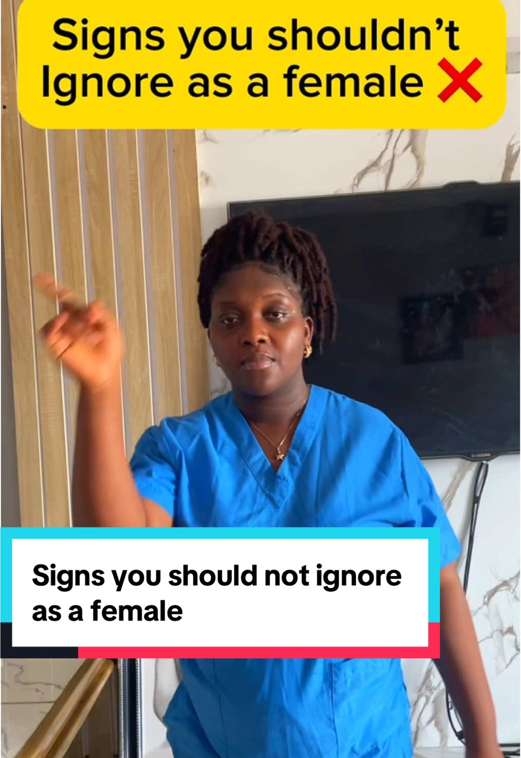 Sighs mmmmm you should not ignore as a female #femal  #ladieshealth  #healthytips  #healthtalk  #girlhealth 