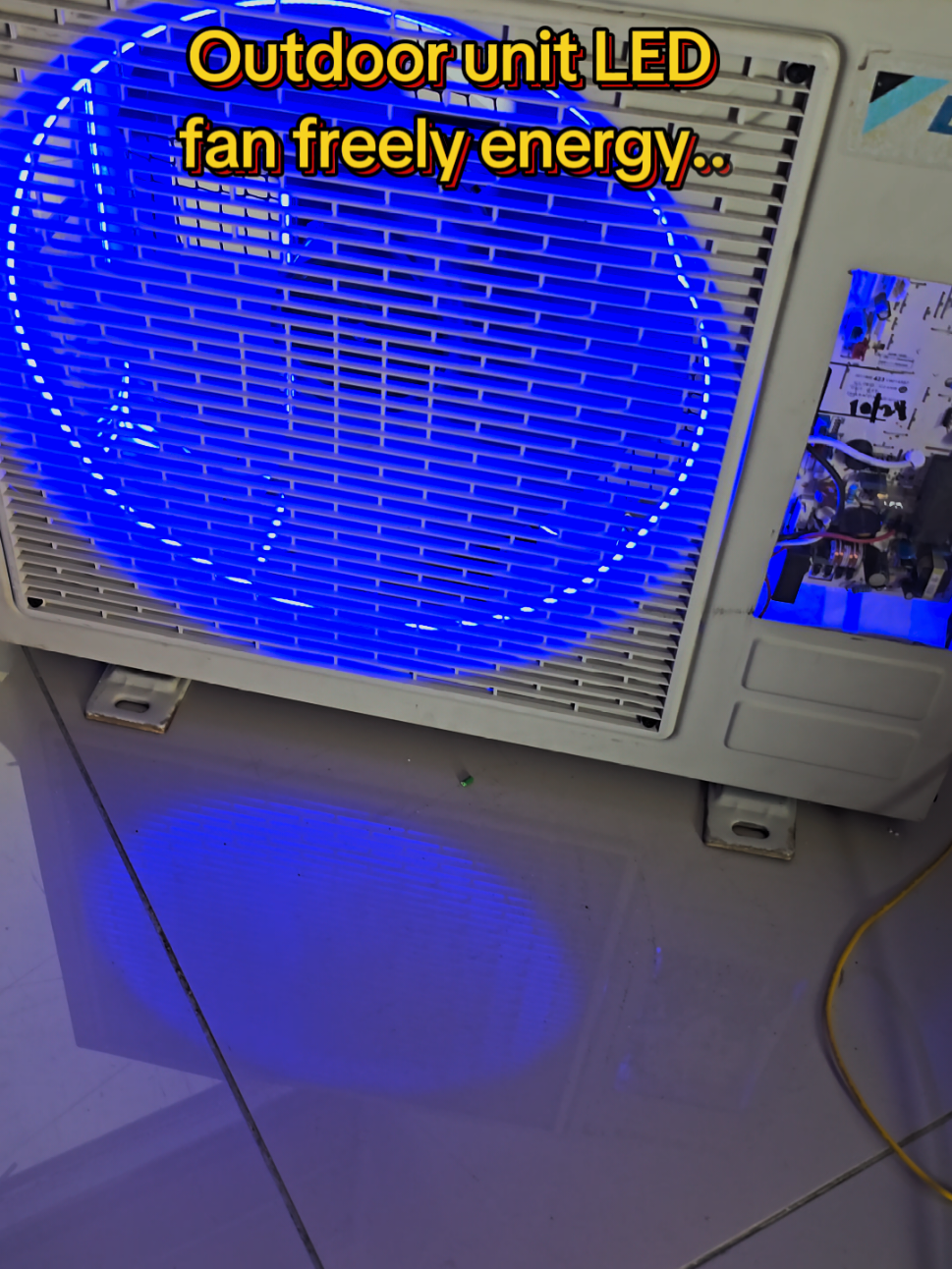 Outdoor LED for display..NFS.. #aircondmanmalaysia #aircond #airconditioning #aircond_cool #airconditioner #outdoor #daikin #led #display #deco #notforsale #creativity 