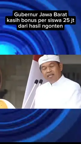 Gubernur jawa barat kasih bonus 25 jt per siswa dari hasil ngonten#dedimulyadi 