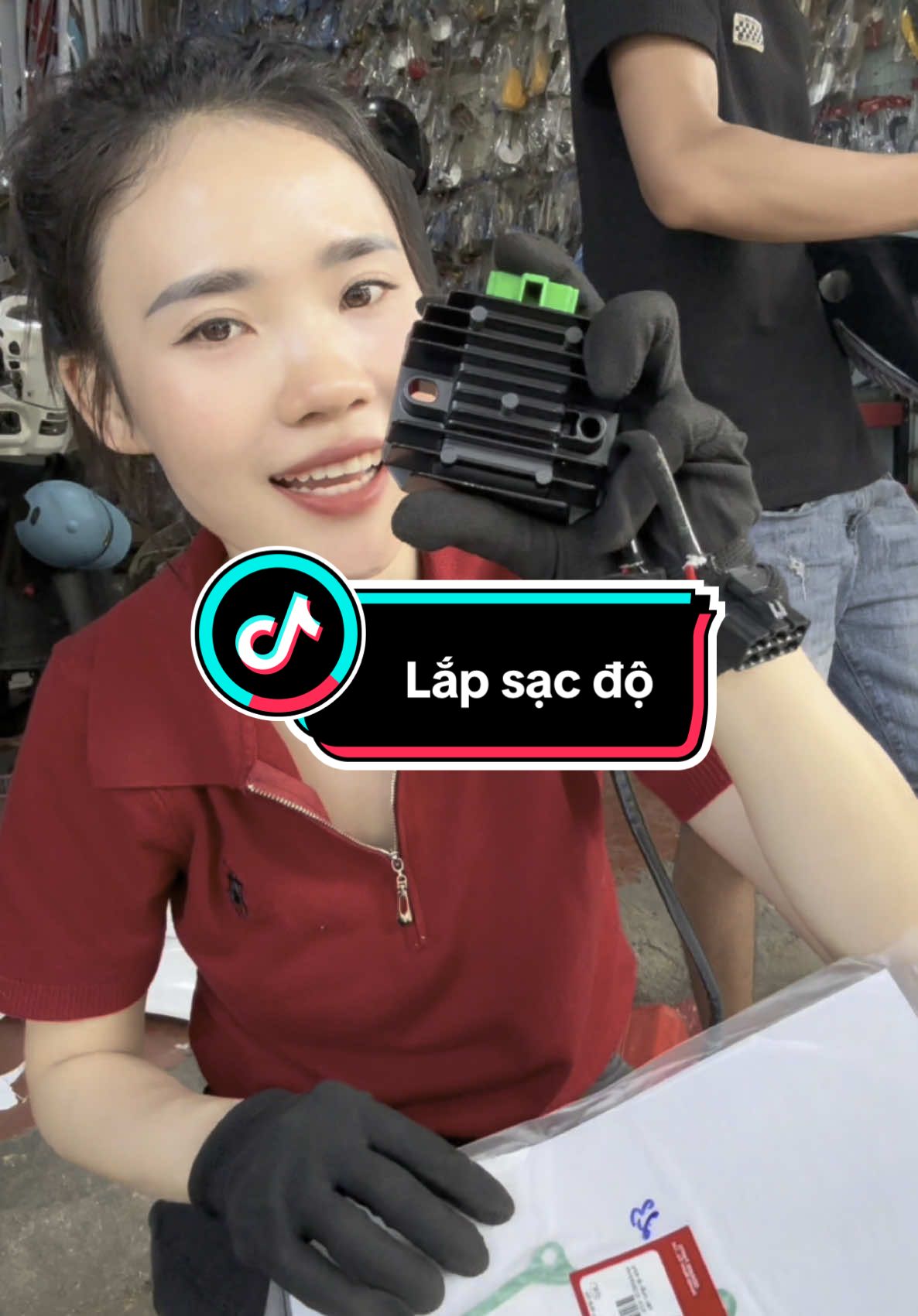 Lắp sạc độ cho wave 110#xuhuong #phanthihien #xedovietnam #viral 