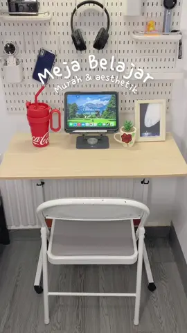 #desksetup #deskaesthetic #mejabelajar #mejabelajaraesthetic #deskdecor #satukontentiaphari 