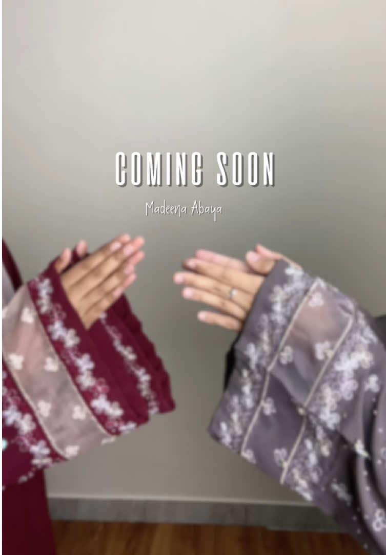 Siapa yang udah gak sabar nunggu Madeena Abaya ini launching?🫣 #dresscantik #gamislebaran #dresshijab #iduladha #myza #fyp 