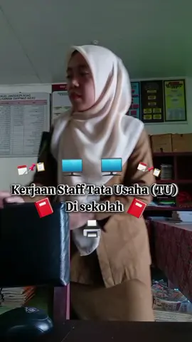 DLL,,,,, mana tau ada yang ingin kerja di lingkup pendidikan,, seru walau kebut kebutan, kadang santai sihhh🫰🫰 #tatausahasekolah #gurumuda #p3kguru 
