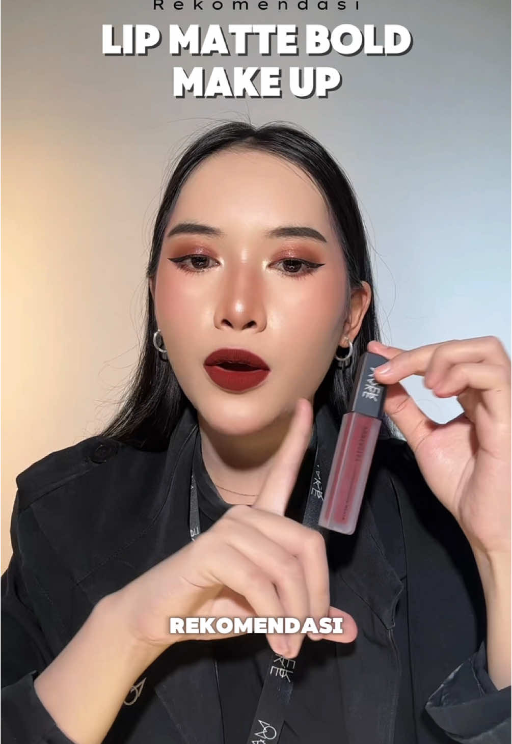 Rekomendasi lip matte untuk make up bold✨👀💋 #makeover #fyppppppppppppppppppppppp #lipmatte #makeupbold 