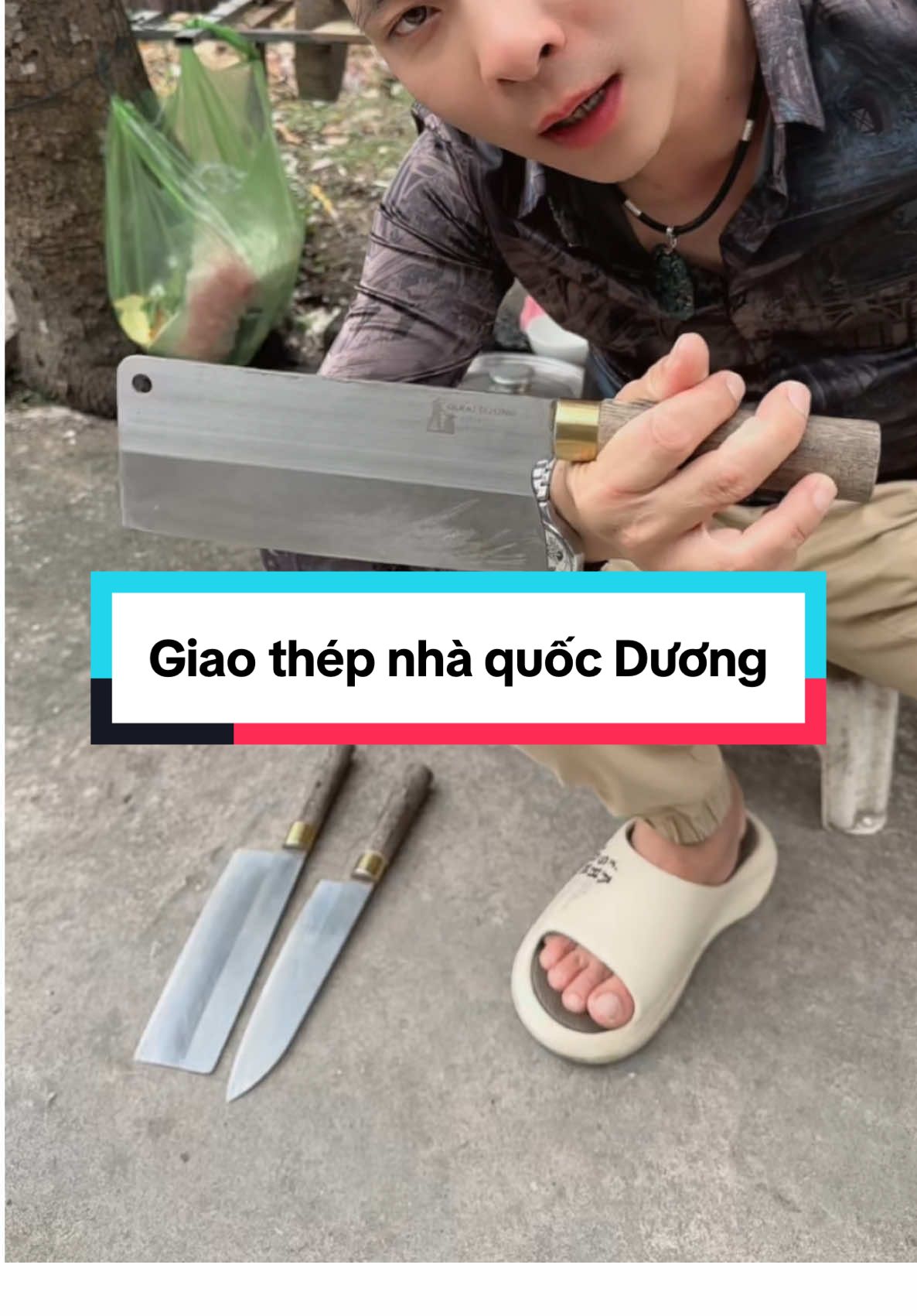 Dao nhà Quốc Dương – bén cắt cả drama! Chặt gà, thái thịt, bổ cá không trượt phát nào. Vào bếp là thấy quyền lực lên tiếng! #DaoNhaQuocDuong #GiaoThaiDươngTộc #BepXịnChặtGọn #TháiLàĐứt #KẹoSingum #review 