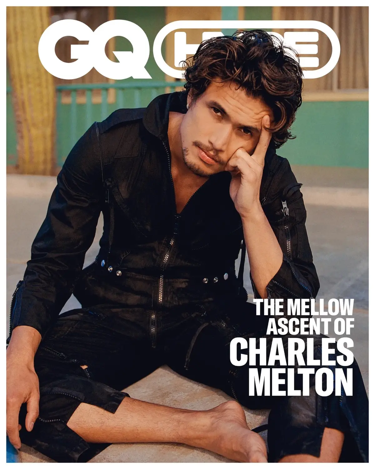 Charles Melton looks beautiful on the cover of GQ HYPE! #charlesmelton #warfare #magazine #gq #photoshoot #viral #fyp
