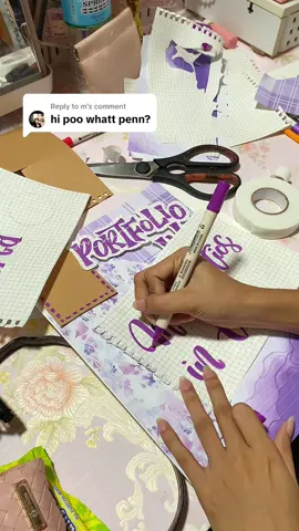 Replying to @m here po yung pen na ginagamit ko for calligraphy’s ✨☺️ #scrapbooking #fyp #scrapbook #fypシ゚ #ideas #output #portfolio #popup #popupbook #projects 