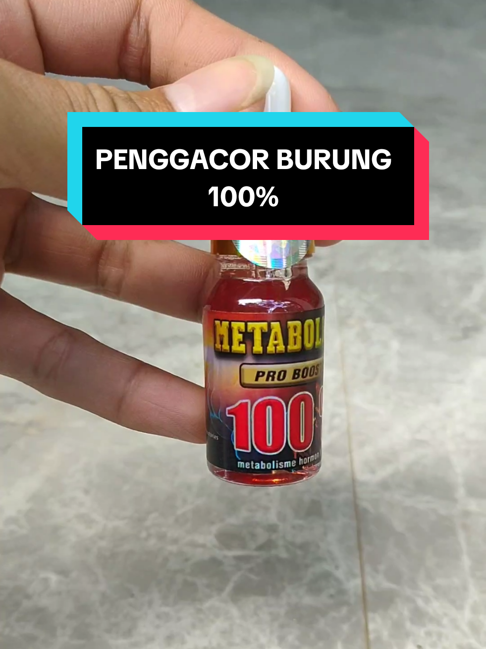 metabolis 100% dosis tinggi #metabolisproboater100persen #metabolisuntuksemuaburung #penggacorburung #vitaminburung #kicaumania #kicaumaniaindonesia #kicaumanianusantara #markasperkicauan 