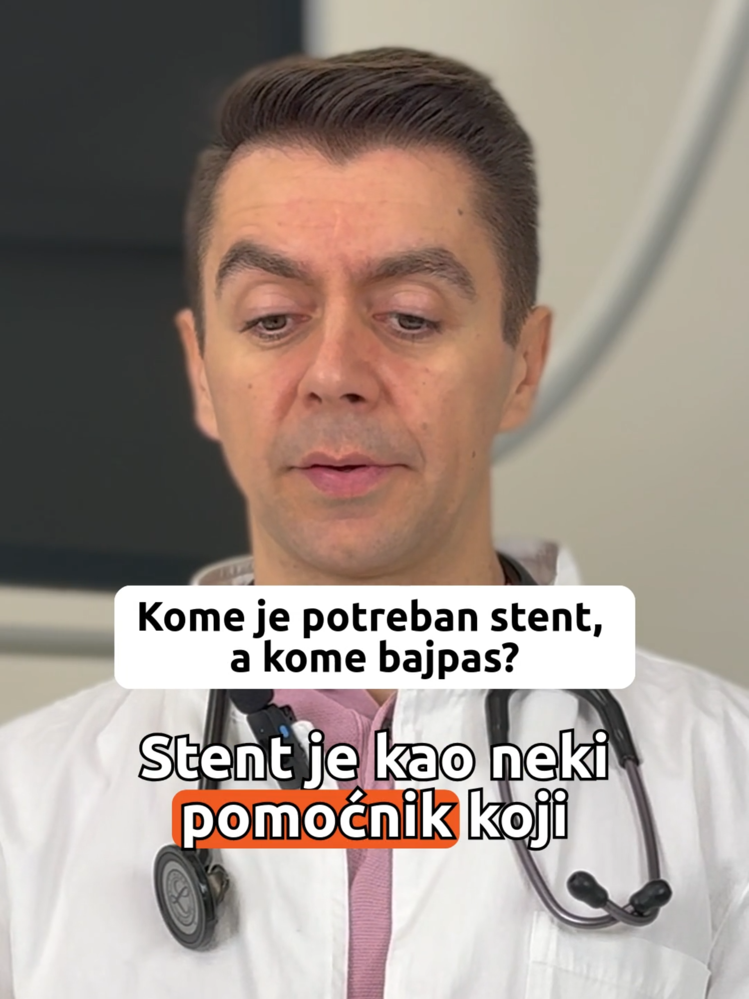 Kada je rešenje stent, a kada bajpas kod srčanih oboljenja objašnjava dr Aleksandar Cicović, interventni kardiolog. Konsultacije kod dr Cicovića možete da zakažete na +381 11 7555 000 Nalazimo se na dve lokacije: A Blok: Jurija Gagarina 22m, L11, Novi Beograd Dedinje: Neznanog junaka 15 #stent #bajpas #puls #srce #kardiologija #pulskardiološkicentar #fyp #viral
