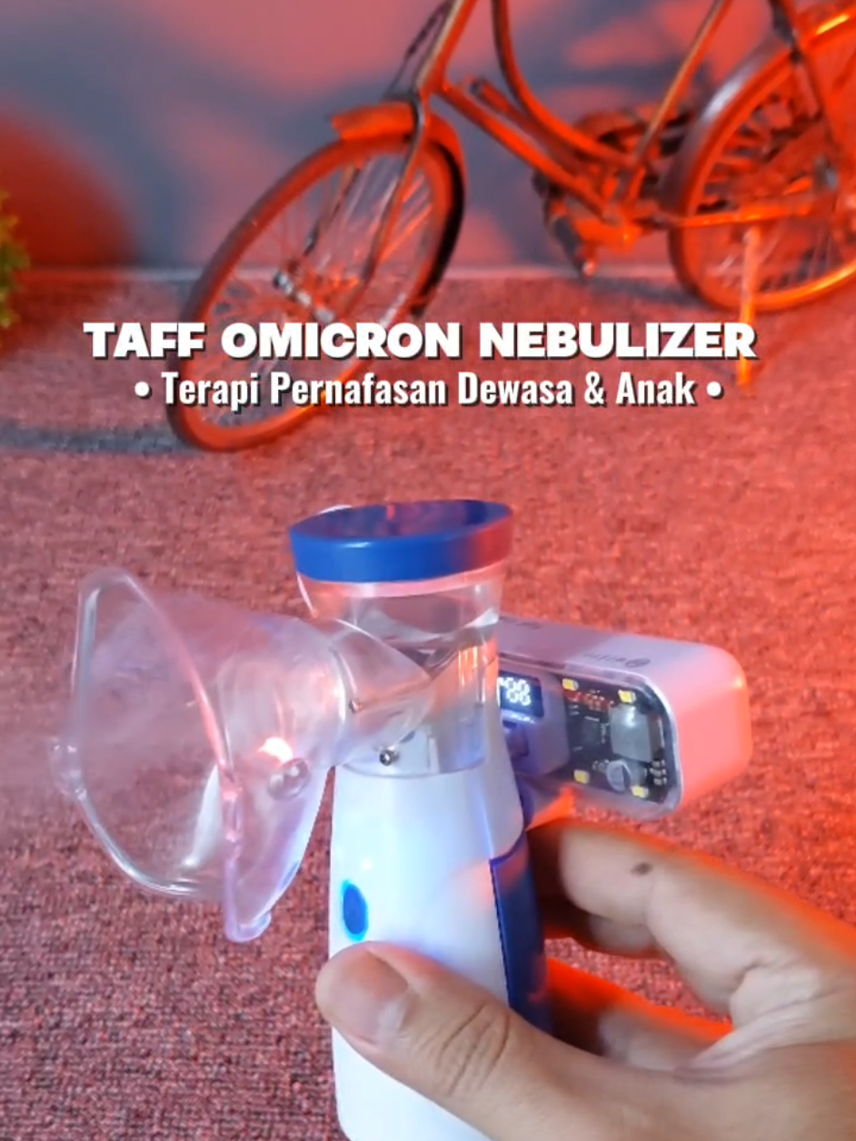 Rekomendasi Alat Terapi Pernafasan dari Taff Omicron Nebulizer #nebulizerportable #terapipernafasan #taffomicron 