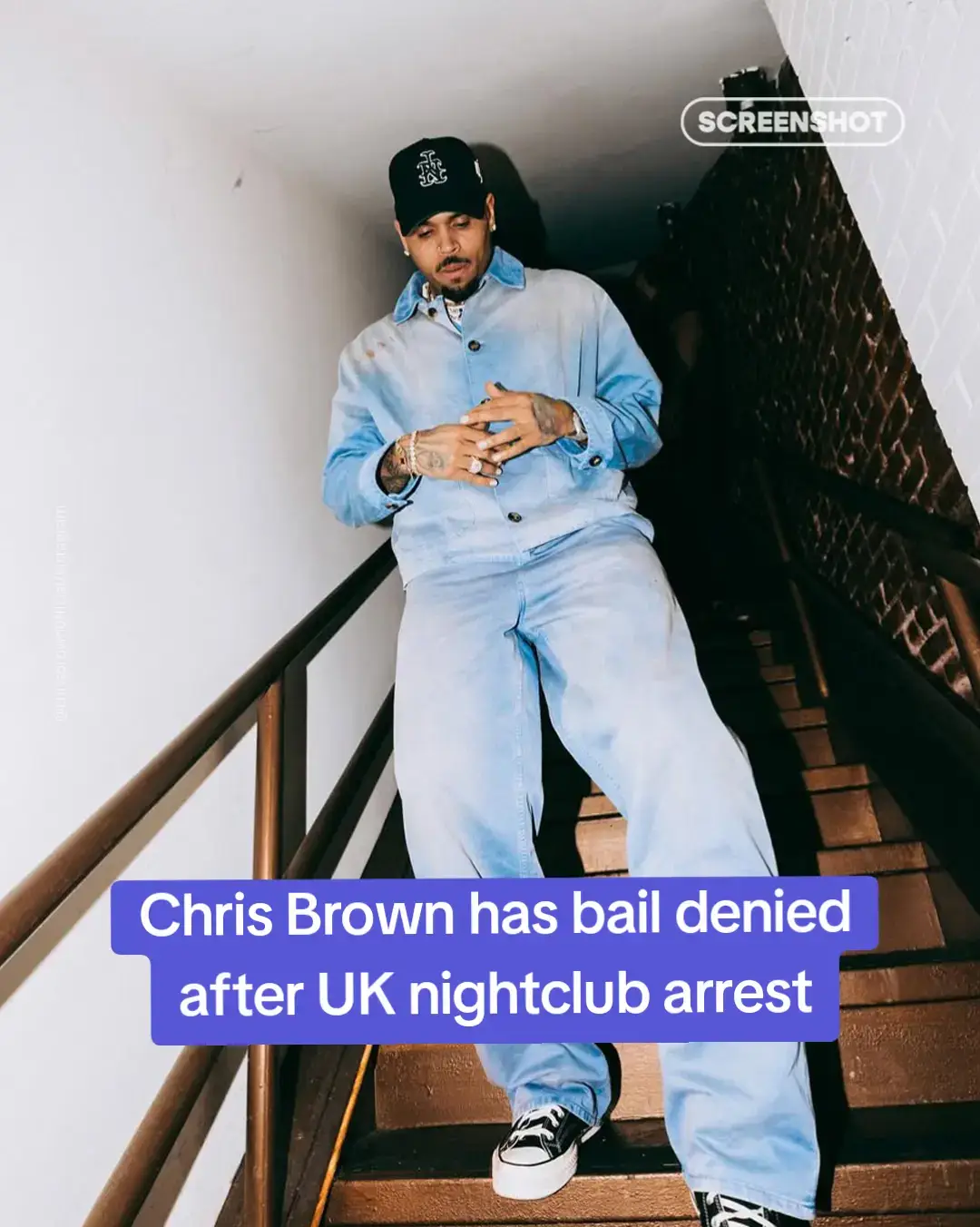 @chrisbrownofficial has had his bail denied after his recent arrest for an assault that occurred in a UK nightclub in 2023. The singer recently appeared in a Manchester court to then be denied bail for his actions. The R&B artist is currently on his Breezy Bowl world tour, which has caused concerns from his fans that he could miss several shows due to the arrest. #chrisbrown #chrisbrownarrest #manchester #breezybowl #celebnews 