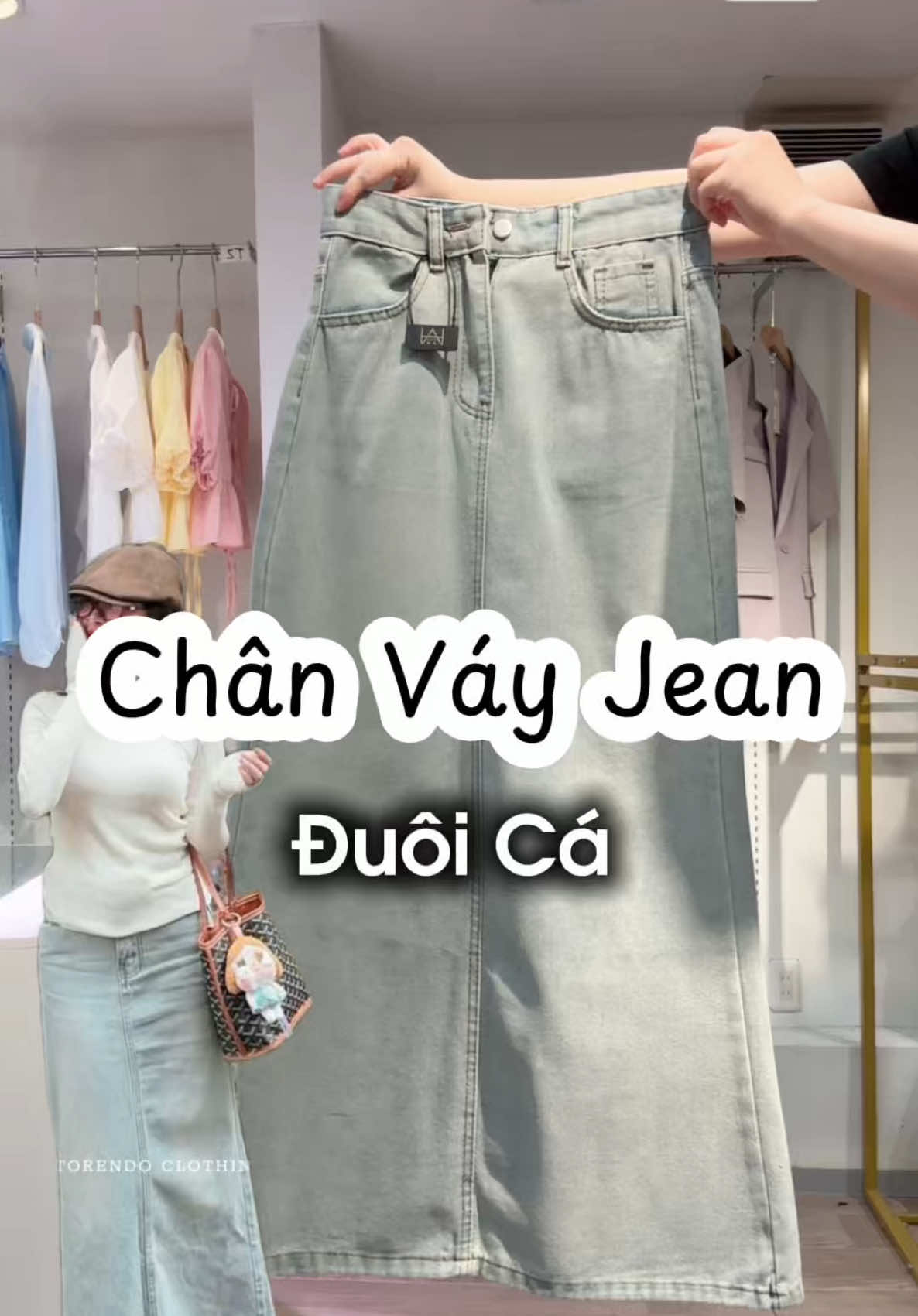 Trả lời @Diễm My  Chân váy jean dáng đuôi cá năm nay hot mã này đỉnh luôn á 🤭🥰 MSP: CV267-A474 #torendoclothing #osaka #vayxinh #春 #moingaymotoutfit #hàng_sẵn_tại_nhật #setdoxinh #quầnáoquảngchâu #phốiđồđẹp #nhatban🇯🇵❤️vietnam🇻🇳xuhuong #quần_áo_nữ_sẵn_tại_nhật #mangto_dáng_dài_sẵn_nhật🇯🇵 ##phoidodep  #fashiontiktok #setdoxinh #setxinh #thinhhanhtrend #mangtonữ  #khoacda #mangto_ngắn  #maylamxoantudong #maydapxuchantoc #maylatoc #mayeptoc #maysonghippe #máy_làm_xoăn_sóng_nước #may_làm_tóc_tại_nhật_bản #outfitmuaxuan #vayxinhtainhat🇯🇵